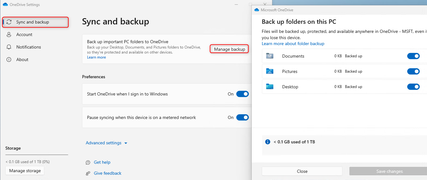 Get Started: Configure OneDrive KFM