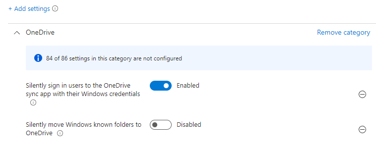 Get Started: Configure OneDrive KFM