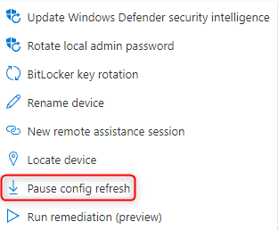 Config Refresh: Let’s Pause It!